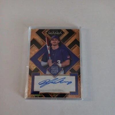 2023 Dylan Crews Gold Lazer 1/4 Autograph  - Image 1 of 4