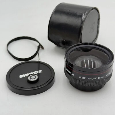 Zykkor Black Wide Angle Lens Auto Focus Ranges 6 ft. to Infinite With Case - Image 1 of 4
