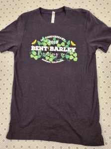 Bent Barley Brewing Co Brewery Aurora CO Beer Shirt. Medium Canvas - Picture 1 of 6