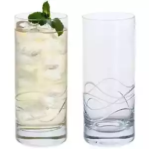 Dartington Crystal Highball Twilight Collection Glasses 420ml Set of 2 Boxed - Picture 1 of 5