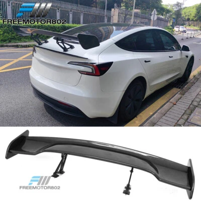 Alerón de maletero universal 57" Honda Acura GT ala ajustable impresión fibra de carbono Foto 1 de 4