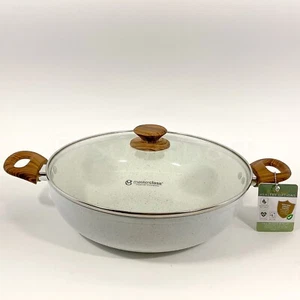 Masterclass Healthy Options Coating Ceramic 5.8-qt- 12.5" Braising Pan With Lid - Picture 1 of 10