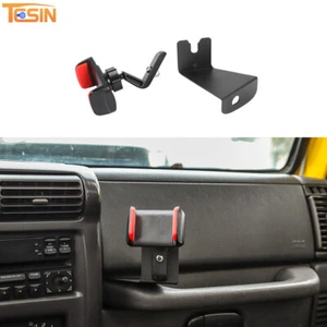 Soporte de teléfono y soporte de walkie talkie para Jeep Wrangler TJ 1997-2006 - Imagen 1 de 12