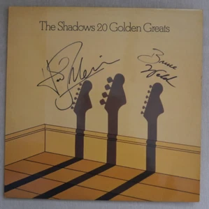 The Shadows LP 20 Golden Greats Autographed by Hank Marvin and Bruce Welch Ex/Ex - Picture 1 of 6