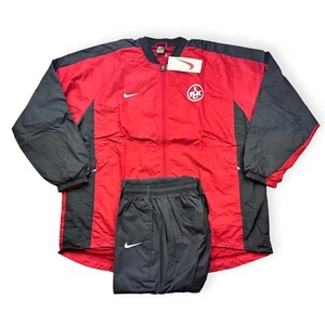 1. FC Kaiserslautern Trainingsanzug Gr. XL Nike Jacke + Hose vintage 00er Neu - Bild 1 von 8