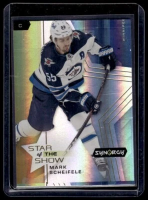 2021-22 Upper Deck Synergy Star of the Show Mark Scheifele #SOS-13 Winnipeg Jets - Image 1 of 2