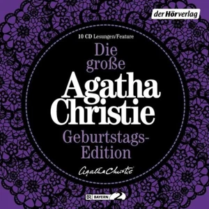 Die große Agatha Christie Geburtstags-Edition - 10-CD-Box - 3 Krimis - Feature - Bild 1 von 1