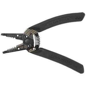 Klein Tools K11095BLK Limited Edition Kurve Blackout Wire Stripper, 8-20 AWG - Picture 1 of 3