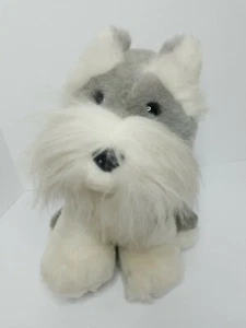 Russ " Schnaps " Schnauzer Dog Plush Stuffed Animal Toy Russ Berrie Schnaps 9"  - Picture 1 of 8