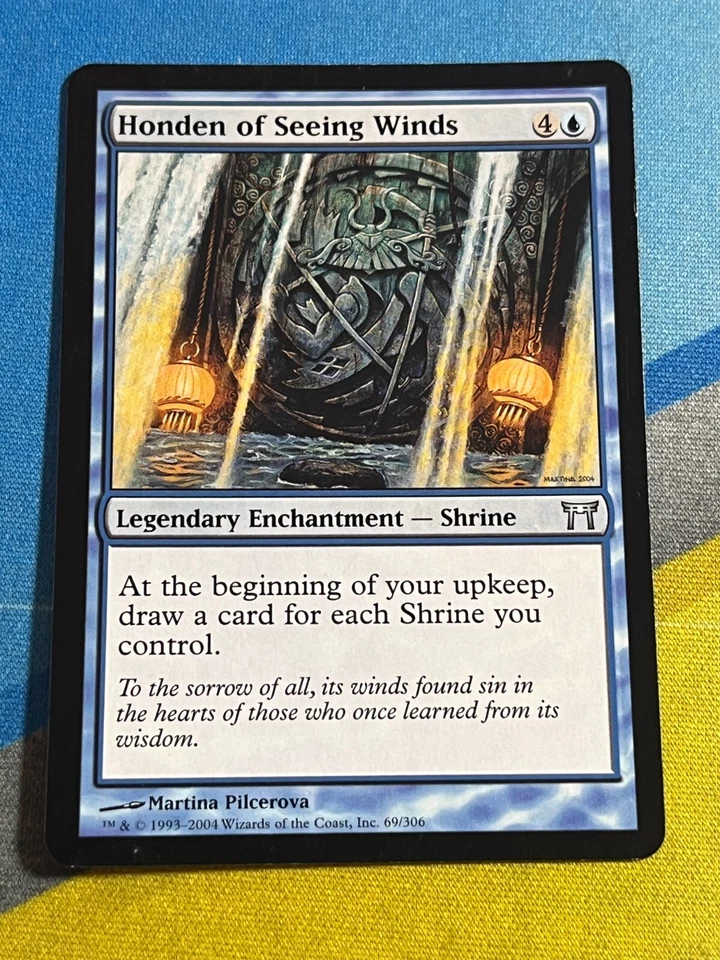 Magic the Gathering MTG Champions of Kamigawa HONDEN OF SEEING WINDS - Image 1 of 1