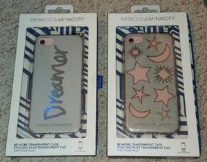 Rebecca Minkoff Be More Transparent Dreamer Moon Star Case iPhone 6/6S/7/8 New - Picture 1 of 5