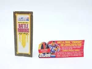 G.I. JOE Battle Ribbons Katalog und Kühlschrank Kaufbeleg Zertifikat Vintage - Bild 1 von 3
