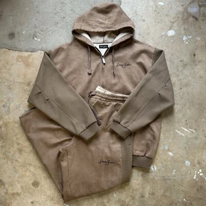 Vintage Y2K Sean John Baggy Sweatsuit Full-Zip Hoodie Sweatpants Rap Hip-Hop XL - Picture 1 of 21