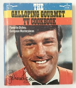 1972 Graham Kerr GALLOPING GOURMET TV COOKBOOK, Vol. 3 European Masterpieces HC - Picture 1 of 5