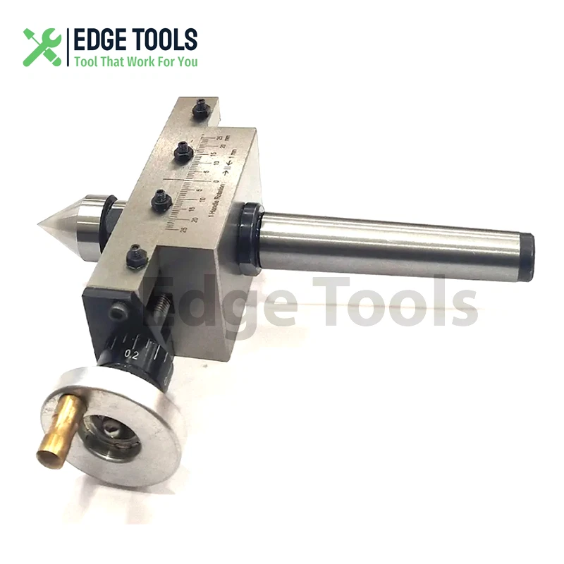 2MT Shank Lathe Taper Turning Attachment Cross Slide With Revolving Live Center - Image 1 of 4