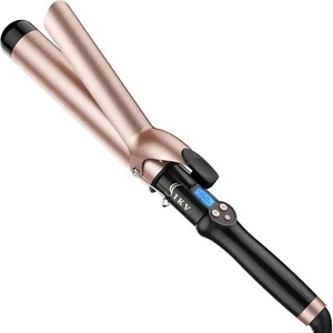 1 1/2 Zoll extra langer Lauf Lockenstab, 1,5 Zoll großer Lauf für langes Haar - Bild 1 von 7