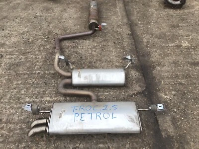 VW T-ROC 1.5 PETROL COMPLETE EXHAUST SYSTEM  2017 2018 2019 - 2021  5Q6253611BN  - Image 1 of 4