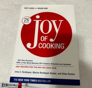 The Joy of Cooking Cookbook Single life Cooking Home Cooking - Picture 1 of 3