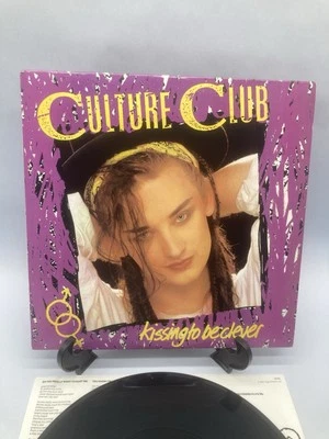 Culture Club Kissing To Be Clever Vintage Vinyl LP 1982 Epic Record FE 38398 - Image 1 of 4