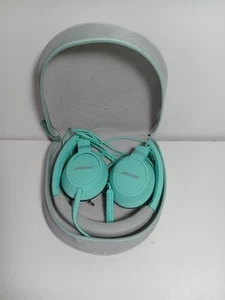 Bose SoundTrue Wired Headphones in Mint Green with Padded case - need new Pads. - Picture 1 of 24