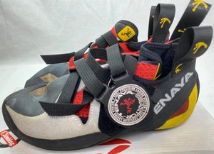 Tenaya Iati Climbing Shoe - Red/Gray US M5 W6 Aggressive Silhouette NIB - Picture 1 of 6