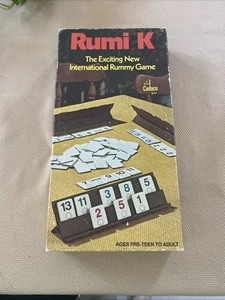 Vintage Rumi K Game 1977 Cadaco International Rummy Game - Picture 1 of 3