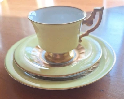 Heinrich H&C Selb Bavaria – Kaffetasse & Untertasse, Unterteller  Empire Design - Bild 1 von 4