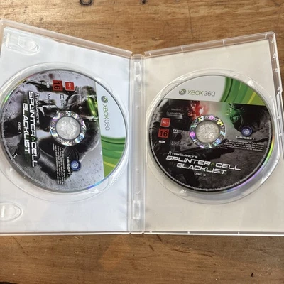 Tom Clancys Splinter Cell Blacklist Xbox 360 Discs Only Free Post - Image 1 of 4