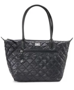 DKNY Black Quilted Lyla Large Shopper Tote Bag - Picture 1 of 5