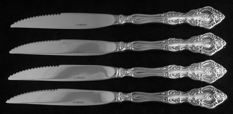 Oneida Silver Michelangelo  Individual Steak Knife Hlw Handle - Set o 7243833 - Image 1 of 1