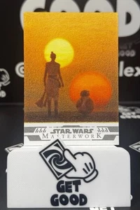Rey & BB-8 2024 Star Wars Masterwork Sketch Card Mayumi Seto Auto 1/1 - Picture 1 of 2