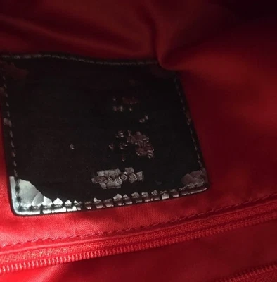 Bolso de Hombro Coach Vintage Amapola Bordado Diseño Floral Multicolor Foto 1 de 4