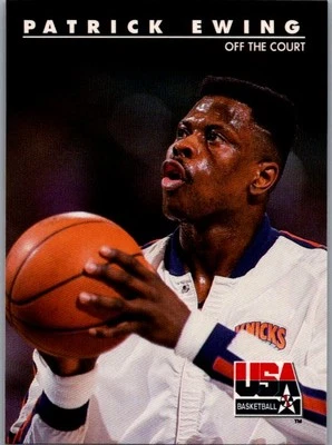 1992 SkyBox USA #23 Patrick Ewing - Image 1 of 2