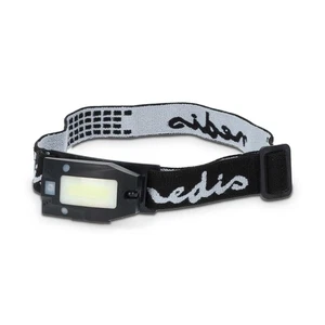 Nedis Lámpara Frontal LED IPX4 180lm Recargable 360° Inclinable, Negro - Imagen 1 de 8