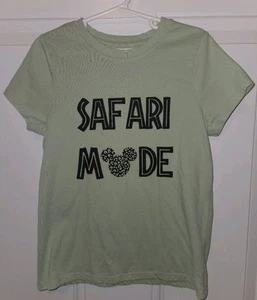 Kids Cat & Jack Disney World Animal Kingdom T Shirt Size 6 / 7 Safari Mode Tee - Picture 1 of 3