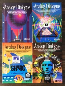 Analog Devices - Analog Dialogue Newsletter (1995 / 1994 / 1992 / 1990) Lot of 4 - Picture 1 of 2