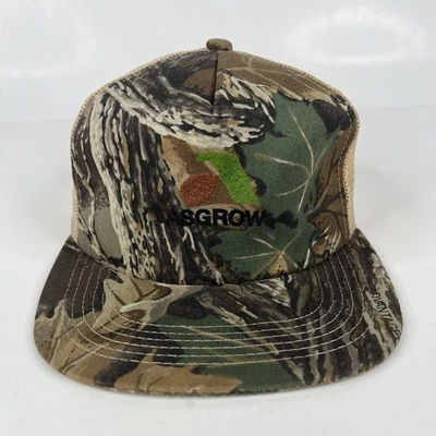 De colección Realtree Sombrero Gorra Snapback Camuflaje Caza Granjero ASGROW K Productos Foto 1 de 4