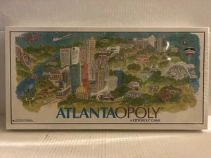 Atlantapoly A Citypoly Juego 1989 Juego de Mesa Vintage - Nuevo Aún Precintado - Imagen 1 de 17