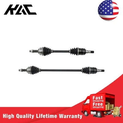 Pair Front Drive Axle Shaft Fits 2009-2012 2016-2017 Toyota Corolla 1.8L 605287 - Image 1 of 4