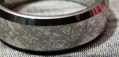 NEW Men's Tungsten Wedding Ring Band Size 11 - Image 1 of 4