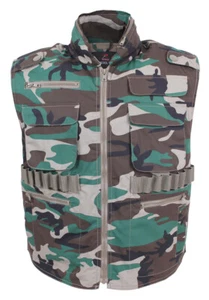 Rothco Ranger Vest - Woodland Camo - Picture 1 of 2