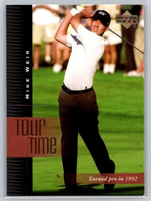 2001 Upper Deck #192 Mike Weir Tour Time - Image 1 of 2