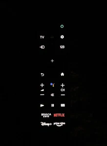 USADO Retroiluminado SONY RMF-TX900U Original Inteligente Google Voice 2022 Televisores Control Remoto - Imagen 1 de 1
