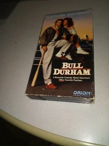 "Bull Durham" Starring: Kevin Costner & Susan Sarandon VHS Movie Tape (1988) - Picture 1 of 1