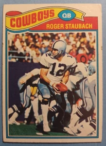 1977 Topps Roger Staubach #45 Dallas Cowboys QB Navy - Picture 1 of 4