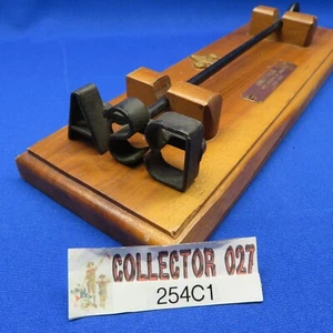 Boy Scout BSA Branding Iron On Presentation Rack Cir 1957 254C1 - Picture 1 of 8