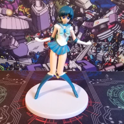 MARKENLOS Personaggio Sailor Moon Sailor Mercury Merkur Ami Mizuno Amy Anderson 16 cm NUOVO ✅