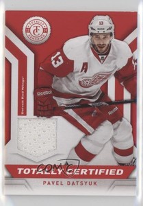 2013-14 Totally Certified Totally Certified Materials Red Pavel Datsyuk #TC-PD