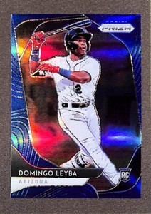 2020 Prizm  Blue #10 Domingo Leyba Rookie