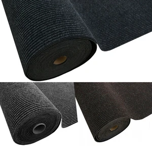 Fußmatte Sauberlaufmatte Türmatte Meterware Braun Grau 1 Meter breit Gummirücken - Bild 1 von 24